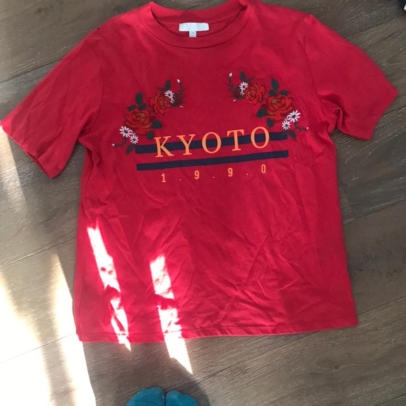 Urban Outfitters Tops - Kyoto Red Shirt